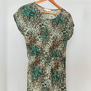 Kai Multicolor Abstract Print Dress